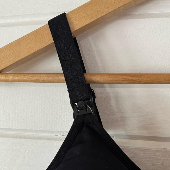 Kindred Bravely Simply Sublime Maternity & Nursing Tank in Black Sz XL BUSTY - Picture 9 of 14